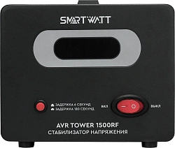 Стабилизатор напряжения Smartwatt AVR Tower 1500RF 1500ВА черный