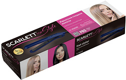 Выпрямитель Scarlett SC-HS60600 30Вт синий/черный макс.темп.:220С покрытие:керамическое (HS60600)