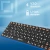 Клавиатура Оклик 840S черный USB беспроводная BT slim (754787)