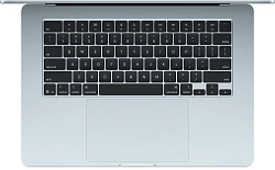 Ноутбук Apple MacBook Air A3241 M4 10 core 16Gb SSD256Gb/10 core GPU 15.3" Liquid Retina (2880x1864) macOS lt.blue WiFi BT Cam (Z1HD000VB(MC7A4))