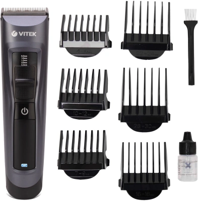 Машинка для стрижки Vitek VT-2582 черный 2.4Вт
