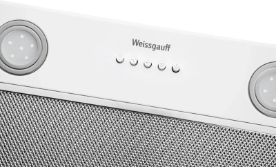 Вытяжка встраиваемая Weissgauff Dubhe 60 PB WH белый управление: кнопочное (1 мотор)