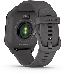 Смарт-часы Garmin Venu Sq 2 35.9мм 1.4" AMOLED корп.серый силикон рем.серый (010-02701-10)