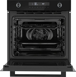 Духовой шкаф Электрический Weissgauff EOM 741 PDB Black Edition черный