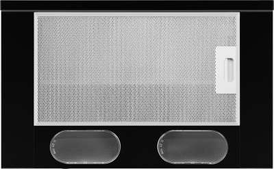 Вытяжка встраиваемая Weissgauff TEL 500 EB черный управление: кнопочное (1 мотор)