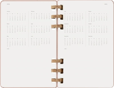 Еженедельник Moleskine SPIRAL Large 130х210мм обложка картон 200стр. спираль сиреневый