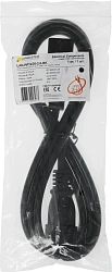 Шнур питания Lanmaster LAN-PP19/20-2.0-BK C19-C20 проводник.:3x1.5мм2 2м 220В 16А черный