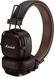 Гарнитура накладные Marshall Major IV коричневый беспроводные bluetooth оголовье (MAJOR IV BROWN)