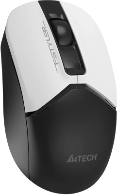 Мышь A4Tech Fstyler FG12S Panda белый/черный оптическая 1200dpi silent беспров. USB 3but