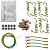 Комплект заземления Lanmaster TWT-CBB-EARTH-SET