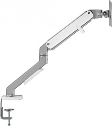 Кронштейн для мониторов Ultramounts UM734SIL серый/серебристый 17"-27" макс.7кг крепление к столешнице поворот и наклон