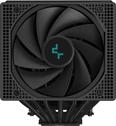 Устройство охлаждения(кулер) Deepcool Assassin IV VC Vision Soc-AM5/AM4/1200/2066/1700/1851 черный 4-pin 22.6-29.3dB Al+Cu LCD 300W 1780gr Ret (R-ASN4-BKNVMD-G)