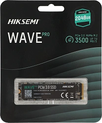 Накопитель SSD Hikvision PCIe 3.0 x4 2TB HS-SSD-WAVE PRO(P) 2048G M.2 2280