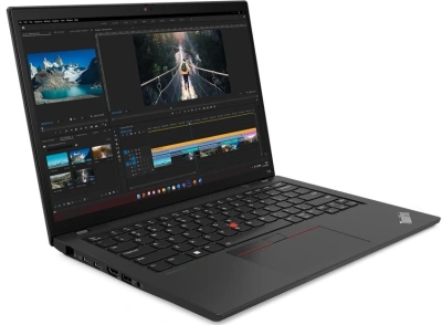 Ноутбук Lenovo ThinkPad T14 G4 Core i7 1355U 16Gb SSD512Gb Intel UHD Graphics 14" IPS WUXGA (1920x1200) без ОС black WiFi BT Cam (21HESDXL00)