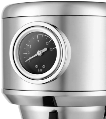 Кофеварка рожковая Kitfort КТ-7193 1450Вт нержавеющая сталь