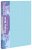 Папка с 20 прозр.вклад. Бюрократ Pastel PAST20BLUE A4 пластик 0.5мм торц.карм с бум. встав голубой