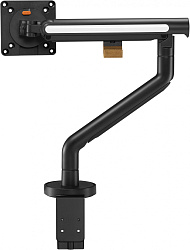 Кронштейн для мониторов Ultramounts UM725B черный 17"-32" макс.9кг крепление к столешнице поворот и наклон