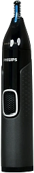 Триммер Philips Series 5000 NT5650/16 черный (насадок в компл:5шт)