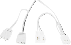 Вентилятор для корпуса Accord ACC-U12 ARGB 120х120x25 белый 4-pin 27дБ (ACC-U12 ARGB WHITE) brown box