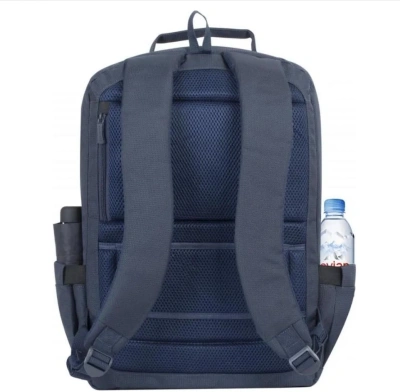 Рюкзак для ноутбука 17.3" Riva 8460 темно-синий полиэстер женский дизайн (8460 BLUE)