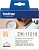 Картридж ленточный Brother DK11219 черный на белом 12 для Brother QL-5X0, QL-7X00, QL-8X0, QL-10X0, QL-1X10
