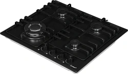 Газовая варочная поверхность Vitek VGH 6410W MBK черный матовый