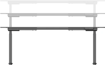 Подстолье Cactus CS-EDLF-BK с электроприводом черный каркас черный 120x71x60см (CS-EDLF-BK)