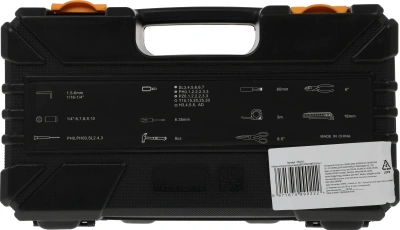 Набор инструментов Deko PRO DKMT62 62 предметов (жесткий кейс)