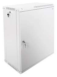 Шкаф коммутационный ЦМО ШРН-Эконом (ШРН-Э-15.350.1) настенный 15U 600x350мм пер.дв.металл 85кг серый 300мм 18.09кг 180град. 742мм сталь