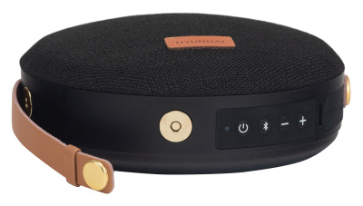 Колонка порт. Hyundai H-PAC500 черный 8W 1.0 BT/3.5Jack 10м 2200mAh