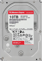 Жесткий диск WD SATA-III 10TB WD100EFGX NAS Red Plus (7200rpm) 512Mb 3.5"