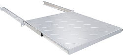 Полка выдвижная NTSS NTSS-MSKB-FS-800 1U нагр.:20кг. 19" 500мм серый (упак.:1шт)