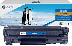 Картридж лазерный G&G GG-CE278AX черный (3000стр.) для HP LJ Pro P1560/P1566/P1606dn/M1536dnf MFP