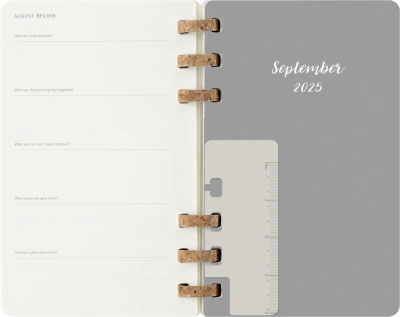Еженедельник Moleskine ACADEMIC SPIRAL DSSPB12AMWH3 Large 150х210мм 200стр. кремовые страницы спираль черный