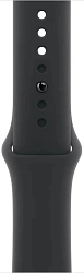 Смарт-часы Apple Watch Series 11 A3331 42мм OLED корп.серый космос Sport Band рем.черный разм.брасл.:M/L (MEQX4X/A)