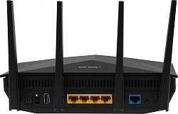 Роутер беспроводной Asus RT-AX5400 AX5400 10/100/1000BASE-TX/4G ready черный