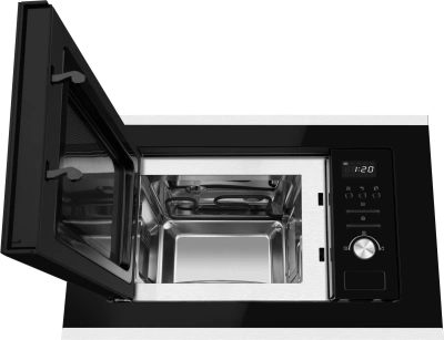 Микроволновая печь Weissgauff BMWO-207 Grill 20л. 800Вт черный/нержавеющая сталь (встраиваемая)