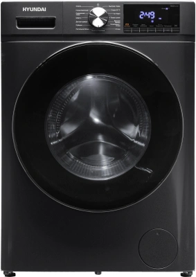 Стиральная машина Hyundai WFD9403 класс: B загр.фронтальная макс.:10кг (с сушкой) темно-серый инвертер