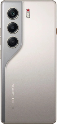 Смартфон Tecno Camon 40 256Gb 8Gb титан моноблок 3G 4G 6.78" 1080x2436 Android 15 50Mpix 802.11 a/b/g/n/ac NFC GPS GSM900/1800 GSM1900 Protect