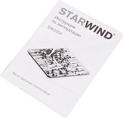 Весы кухонные электронные Starwind SSK3354 макс.вес:5кг