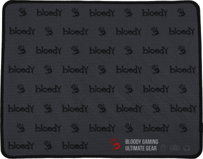 Коврик для мыши A4Tech Bloody BP-30M Средний черный 350x280x3мм