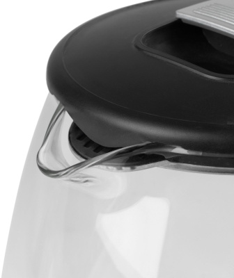 Чайник электрический Galaxy Line GL 0554 1.8л. 2000Вт черный/прозрачный корпус: стекло/пластик (ГЛ0554Л)