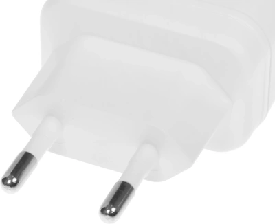Сетевое зар./устр. BoraSCO 15W 3A+3A 2xUSB универсальное белый (52578)
