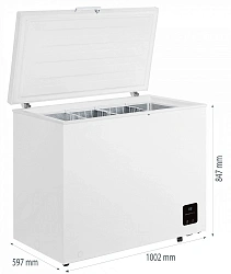 Морозильный ларь Gorenje FHC25A6W белый