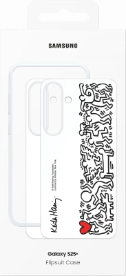 Чехол (клип-кейс) Samsung для Samsung Galaxy S25+ Flipsuit Case S25+ белый/прозрачный (EF-MS936CWEGRU)