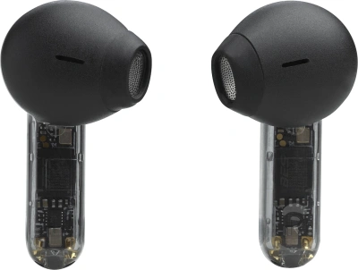 Гарнитура вкладыши JBL Tune Flex Ghost черный беспроводные bluetooth в ушной раковине (JBLTFLEXGBLK)