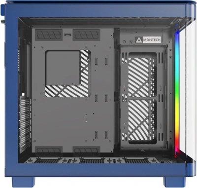 Корпус Montech King 95 голубой без БП ATX 9x120mm 6x140mm 2xUSB3.0 audio bott PSU