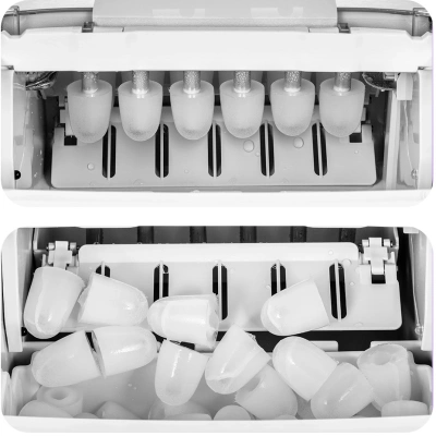 Ледогенератор Kitfort КТ-1819 150Вт 2600мл. черный/серебристый