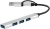 Разветвитель USB-C + USB-A Digma DHUB-4USB-AC-2.0 4порт. серебристый