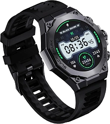 Смарт-часы Black Shark BS-S1 Pro Black 1.43" AMOLED корп.черный рем.черный разм.брасл.:150-215мм (6974521492191)